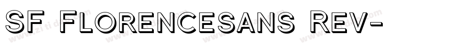 SF Florencesans Rev字体转换